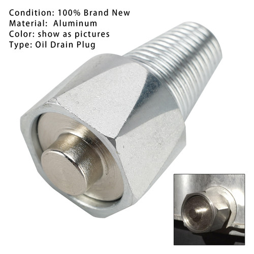 Oil Drain Plug For Damaged Aluminum Oil Pan Tapered Thread Size 12mm-16mm  3/4"