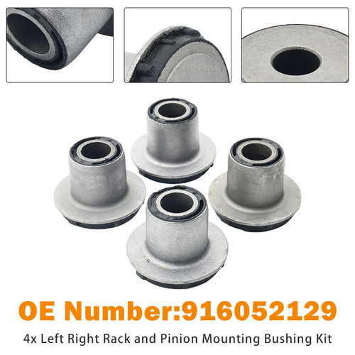 4x Left Right Rack and Pinion Mounting Bushing Kit For Toyota Sienna 2004-2011