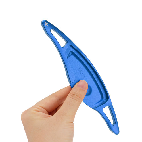 Steering Wheel Paddle Shifter For Genesis G80 Sport 17-20 Aluminium Blue