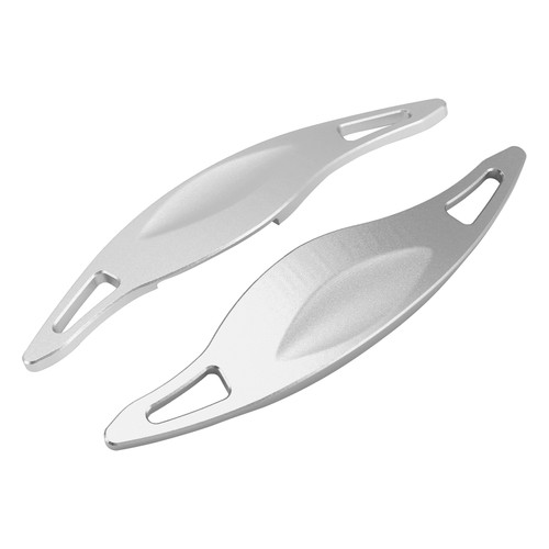 Steering Wheel Paddle Shifter For Genesis G80 Sport 17-20 Aluminium Silver