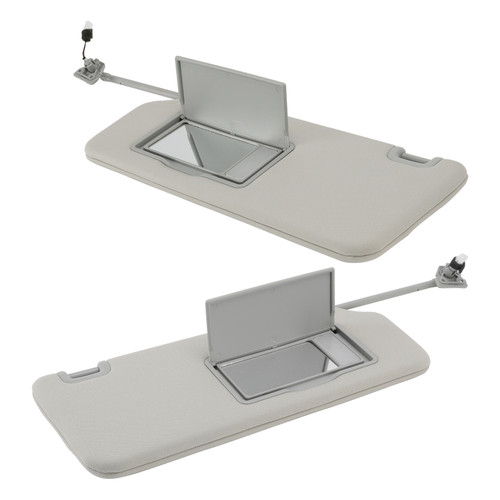 Left Right Sun Visor W/Light 96401-EZ70B 96400-EZ70B For Nissan Titan 2004-2024