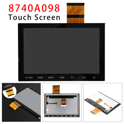 8" LCD Display Touch Screen Radio 8740A098 For Mitsubishi Outlander 2020-2022