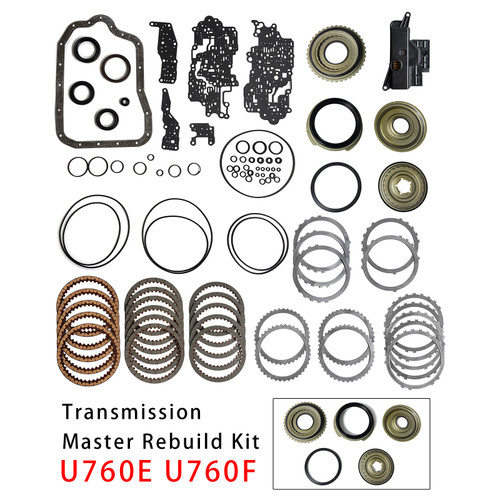 U760E U760F Transmission Master Rebuild Kit W/ Filter For Toyota Highlander RAV4
