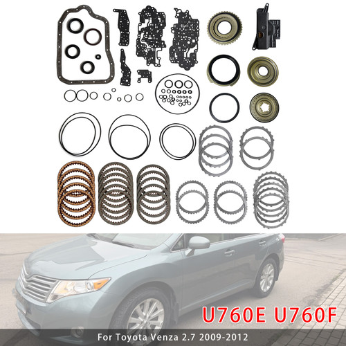 U760E U760F Transmission Master Rebuild Kit W/ Filter For Toyota Highlander RAV4