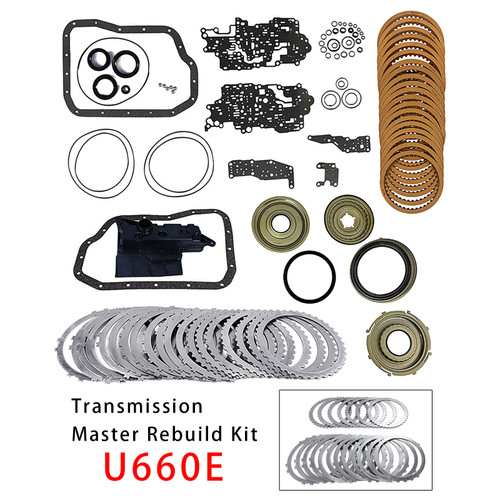 U660E Auto Transmission Master Rebuild Kit For Toyota Highlander