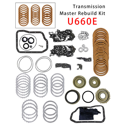 U660E Auto Transmission Master Rebuild Kit For Toyota Highlander