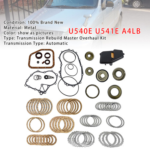 U540E U541E A4LB Transmission Rebuild Master Overhaul Kit For Toyota Daihatsu