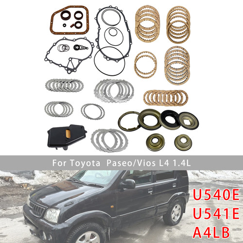 U540E U541E A4LB Transmission Rebuild Master Overhaul Kit For Toyota Daihatsu
