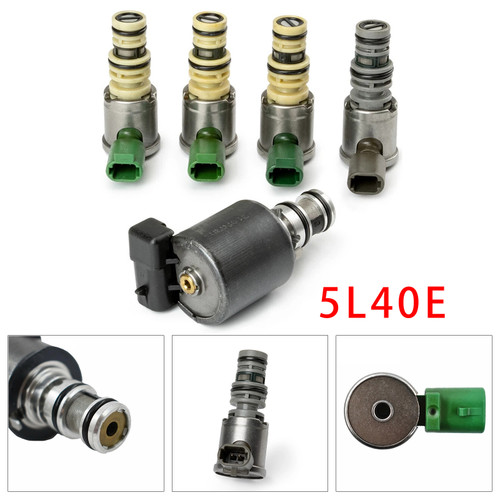 5x Transmission Solenoids 5L40E For BMW 5L40E Automatic Transmission 2004+