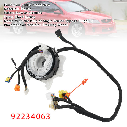 Clock Spring 92234063 For Holden Commodore VE SV6 SS V Omega S1 2006-2010