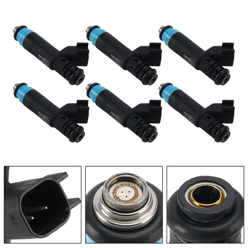 6Pcs Fuel Injector For Ford Ranger 01-08 For Mazda B3000 02-08 1L5E-C4B