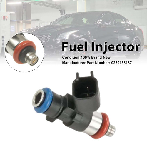 1Pcs Fuel Injector For Cadillac CTS-V 09-15 Camaro ZL1 2012-15 0280158187