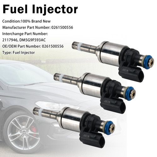 3Pcs Fuel Injector For Ford B-Max 2012-2025 Ecosport 2013-2025 0261500556