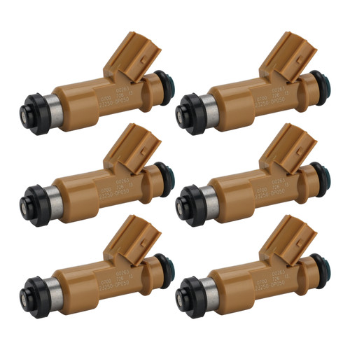 6Pcs Fuel Injector For Toyota 4REIZ GRX12 GRS18 2005-2010 23250-0P050
