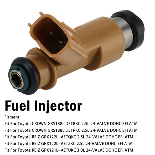 1Pcs Fuel Injector For Toyota 4REIZ GRX12 GRS18 2005-2010 23250-0P050