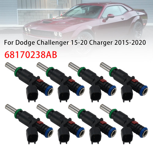 8Pcs Fuel Injector For Dodge Challenger 15-20 Charger 2015-2020 68170238AB