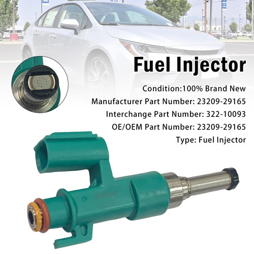 1Pcs Fuel Injector For Toyota Corolla SE 2.0L L4 2019-2024 23209-29165