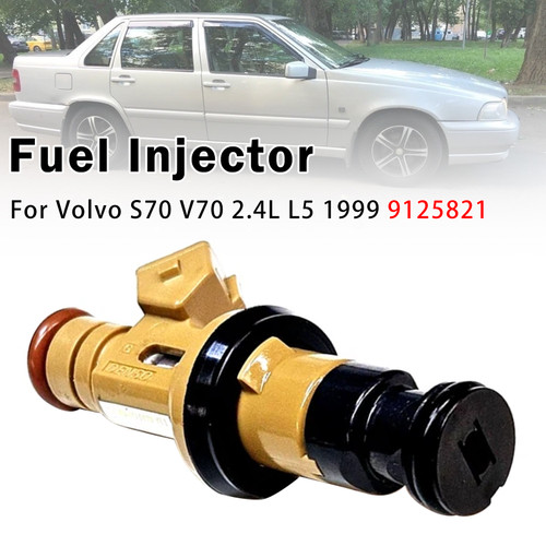 1Pcs Fuel Injector For Volvo S70 V70 2.4L L5 1999 9125821 195500-3460