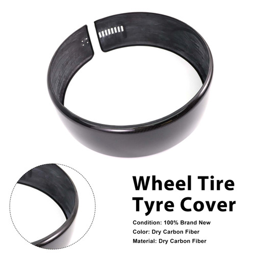 Carbon Fiber Spare Wheel Ring Tire Cover Fit Mercedes W463 W464 W465 G550 G63