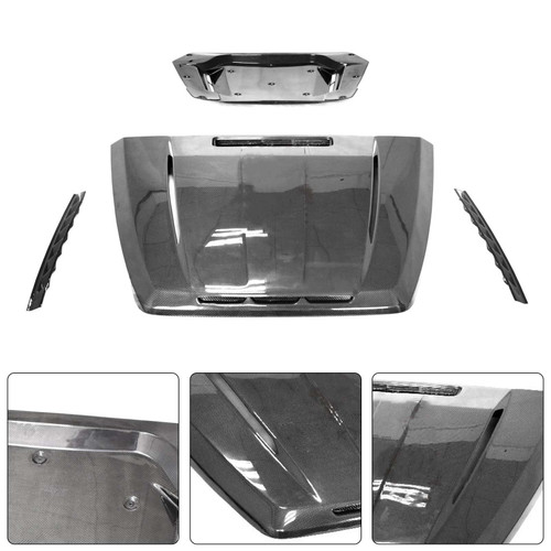 Carbon Fiber Shark Style Front Hood Panel Fit Mercedes G-Class W464 W465 2019+