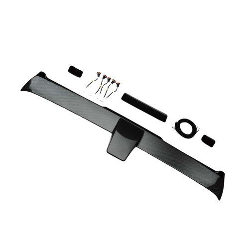 Carbon Fiber Rear Roof Spoiler Wing Fit Benz G-Class W464 W465 2019+ w/LED