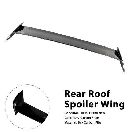 Carbon Fiber Rear Roof Spoiler Wing Fit Benz W463A W464 2019-2023 Shark Style