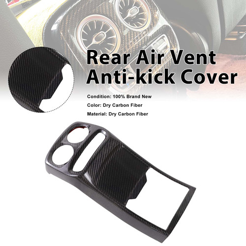 Dry Carbon Fiber Rear Air Vent Anti-kick Cover Fit G class W464 W463A 2019+