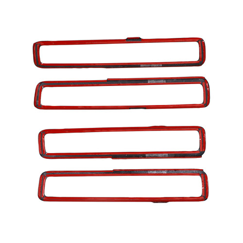 Dry Carbon Fiber Inner Door Frame Cover Trim Fit Benz W464 W463A G500 2019-2023