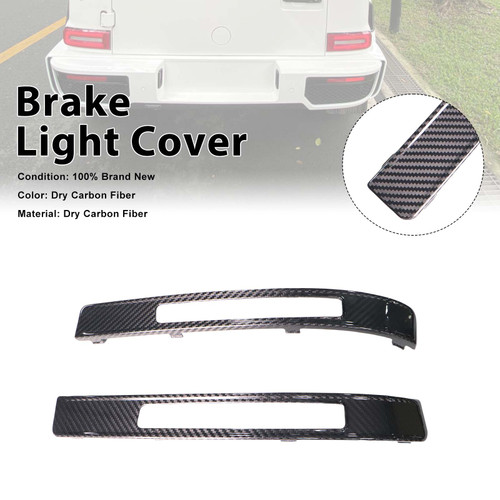 Dry Carbon Brake Light Cover Fit Mercedes Benz G-Class W464 G63 B700 B900 2019+
