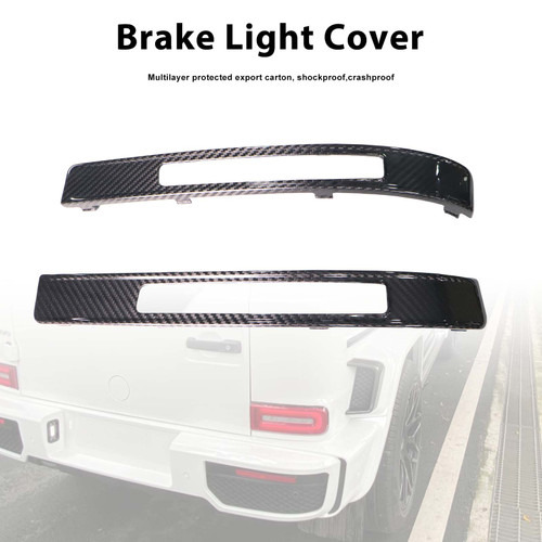 Dry Carbon Brake Light Cover Fit Mercedes Benz G-Class W464 G63 B700 B900 2019+