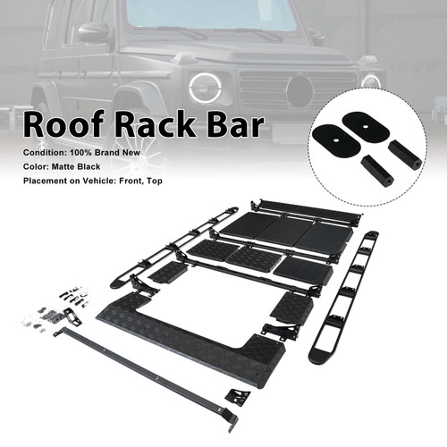 Roof Rack Rail Cross Bar Luggage Fit Benz G Class W463A W464 Without Ladder