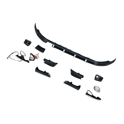 Shark Style Front Bumper Lip Fit Mercedes Benz G-Class W464 W463A 2019-2023