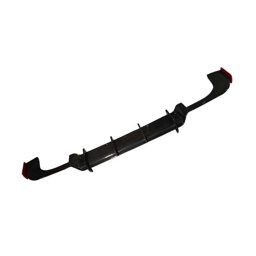 Dry Carbon Rear Diffuser Lip Fit Benz W464 B800 B900 2019-2023 Rocket Style