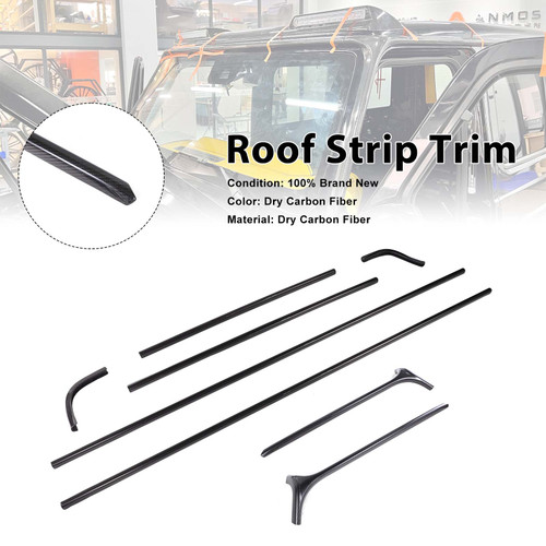Carbon Fiber Roof Strip Trim Fit Mercedes Benz G Class W464 W463A 2019-2023