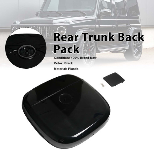 Black Rear Design Box Trunk Back Pack Fit Mercedes Benz G Class W463 W464 W465