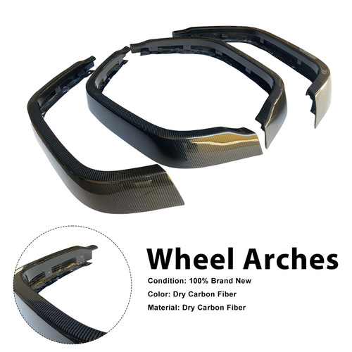 Dry Carbon Front Rear Wheel Arches Fit Mercedes Benz W464 W465 2019-2026
