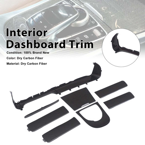 Dry Carbon Interior Dashboard Trim Fit Benz G-Class W463A W464 2019-2023