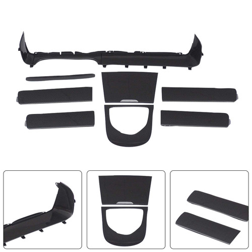 Dry Carbon Interior Dashboard Trim Fit Benz G-Class W463A W464 2019-2023
