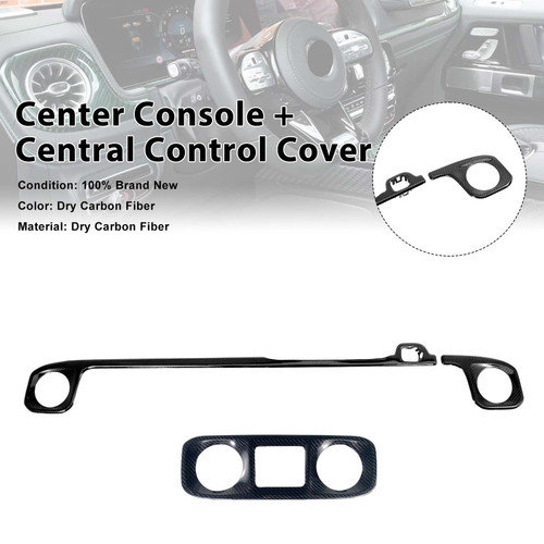 Center Console + Central Control Cover Fit Benz G-Class W463A W464 2019-2023