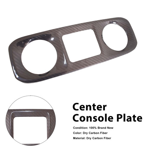 Carbon Fiber Center Console Plate Fit Benz G-Class W463A W464 2019-2023