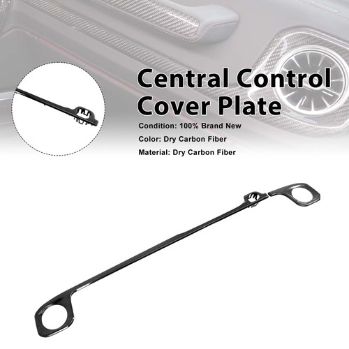 Carbon Fiber Central Control Cover Fit Mercedes G-Class W465 W464 2019-2026
