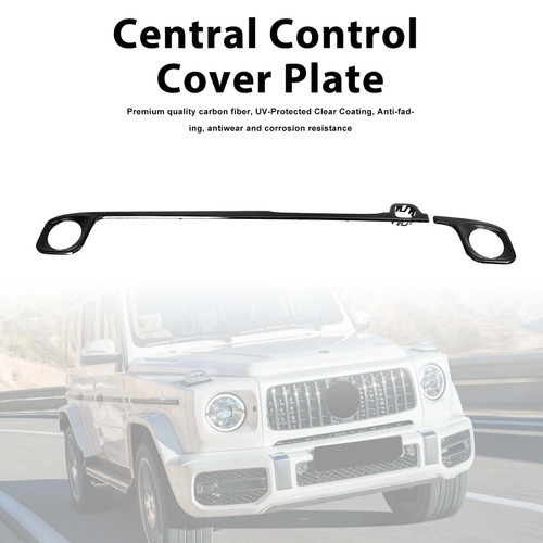 Carbon Fiber Central Control Cover Fit Mercedes G-Class W465 W464 2019-2026