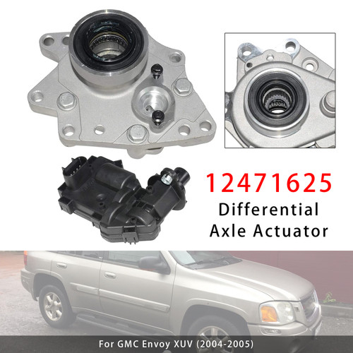 4WD Front Differential Axle Actuator Disconnect Housing For Trailblazer 02-2009