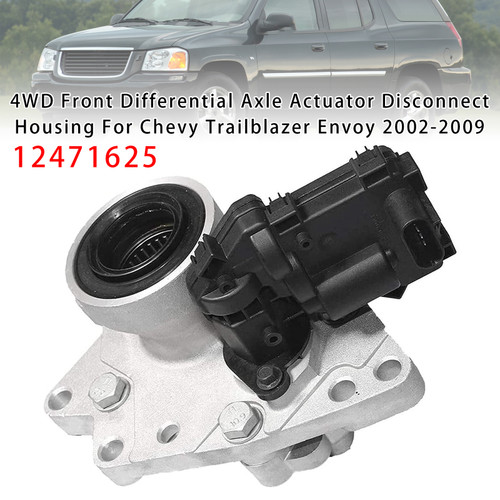 4WD Front Differential Axle Actuator Disconnect Housing For Trailblazer 02-2009
