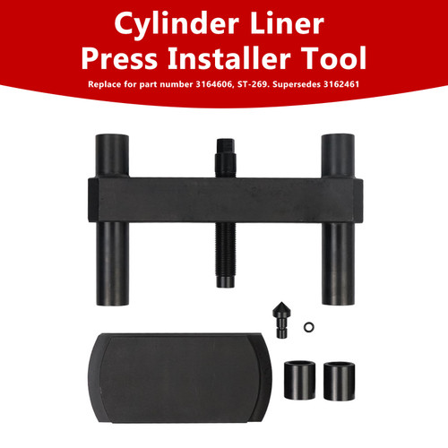 Cylinder Liner Press Installer Tool 3164606 Fit Cummins ISX X15 Liner Press