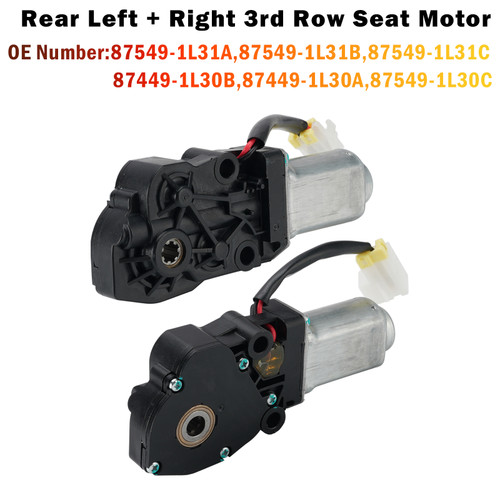 Rear Left+Right 3Rd Row Seat Motor 87449-1L30B For Infiniti QX56 QX80 2011-2017