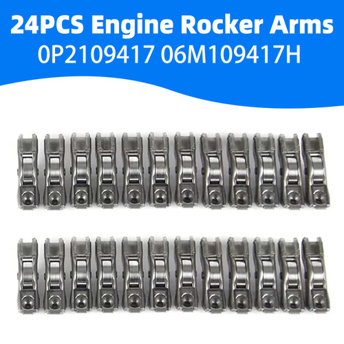 24PCS Engine Rocker Arms for Audi 3.0L V6 2018-2024 0P2109417 06M109417H