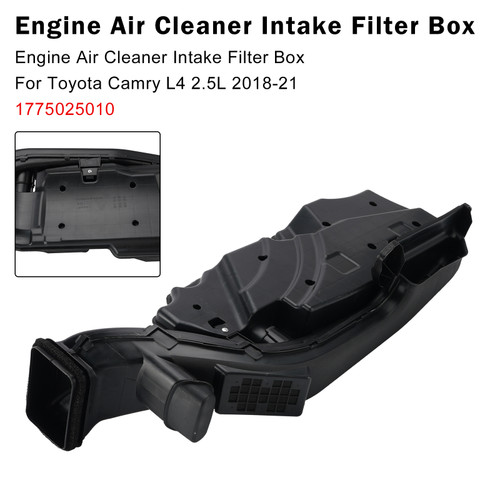 Engine Air Cleaner Intake Filter Box For Toyota Camry L4 2.5L 2018-21 1775025010