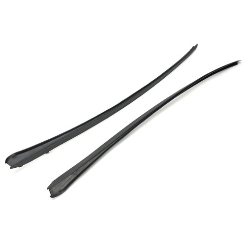 2PCS Left+Right Front Windshield Rubber Molding Trim For Pontiac G8 GT GXP 08-09