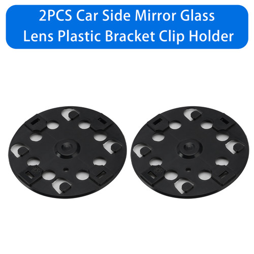 2PCS Car Side Mirror Glass Lens Plastic Bracket Clip Holder for BMW for Toyota